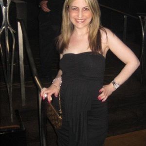 Arden B strapless black dress